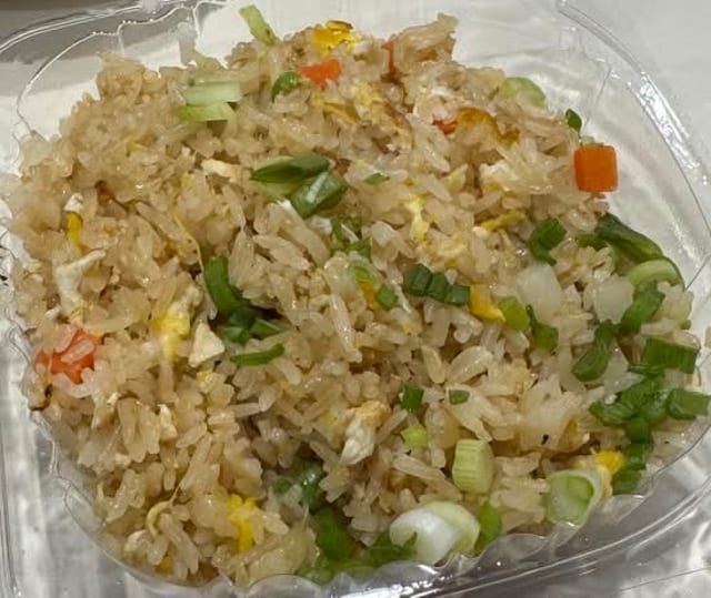 Side of veggie fried rice.